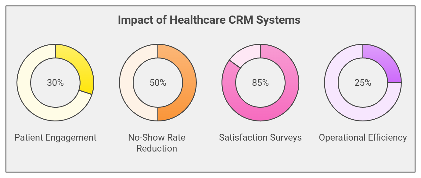 Impact of healthcare CRM stats